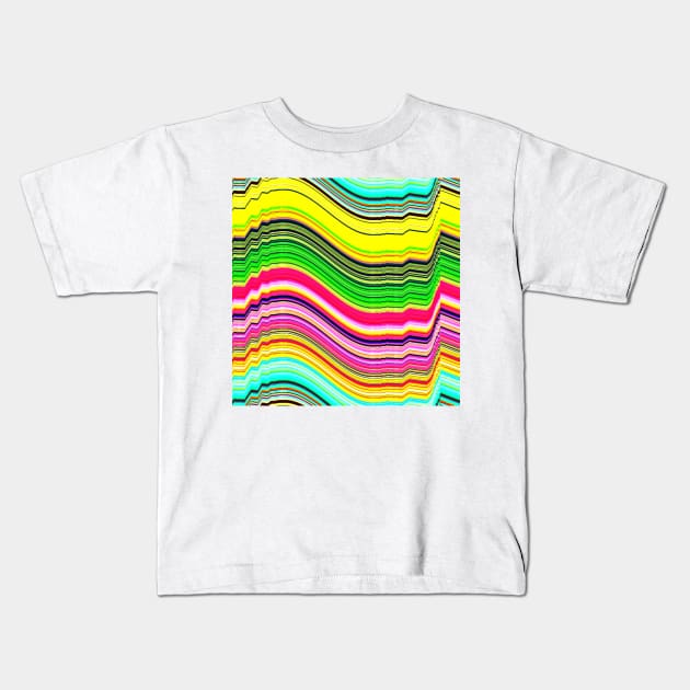 Ribbon Hard Tack Kids T-Shirt by DANAROPER